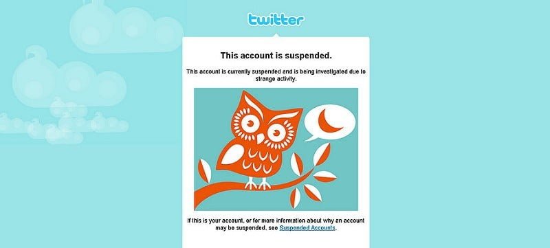 Twitter trolls suspended account 