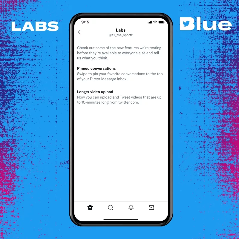 Twitter Blue Labs subscribers get early access to new features 