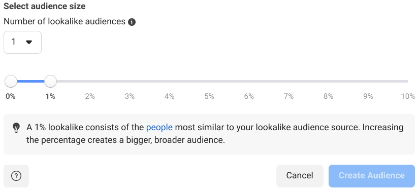 Meta Facebook Lookalike Audiences