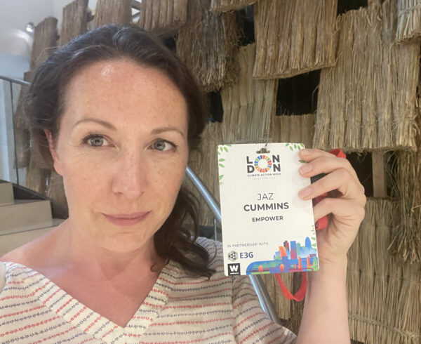 Jaz Cummins at London Climate Action Week